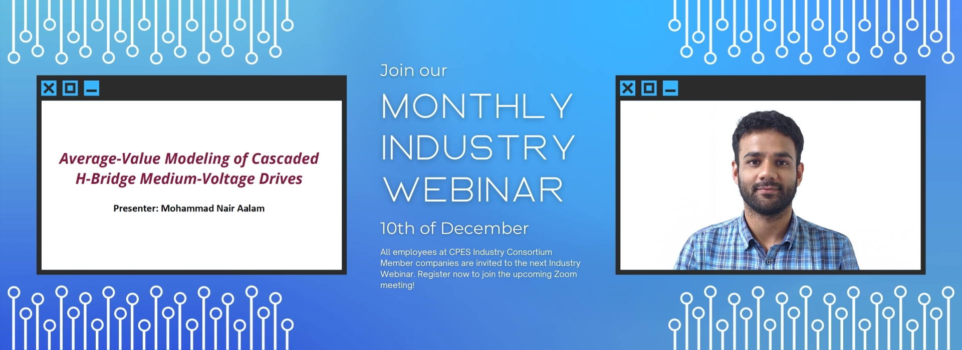 Monthly Industry Webinar