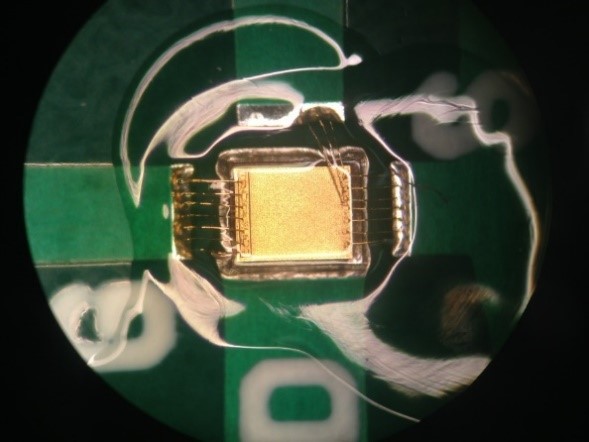 encapuslated vertical GaN device onto a printed circuit board