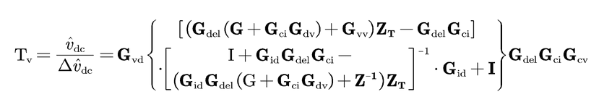 PFC voltage open-loop gain derivation